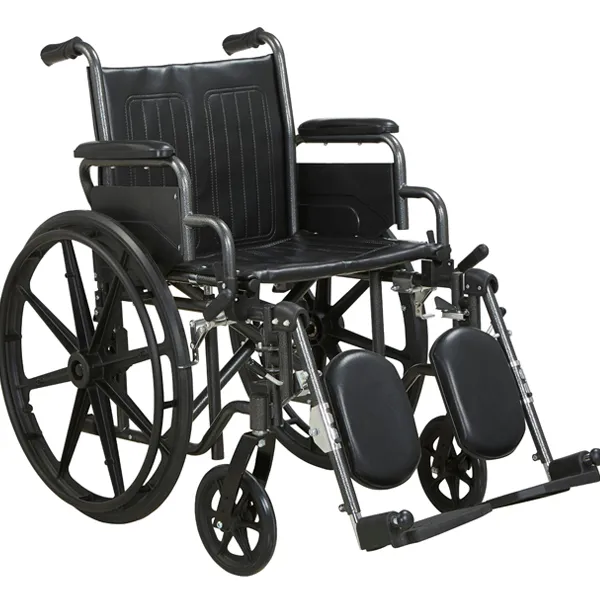 folding wheelchair STEEL WHEELCHAIR with flip up armrest and detachable footrest foshan MAG wheel manual steel wheelchair