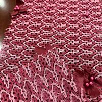 Tissu en dentelle pour robe de mariée bio et écologique, double face, respirant, extensible, anti-moisissure, haute qualité, 100 % polyester