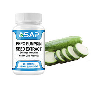 OEM Private Label Cucurbita Pepo Extracto de semilla de calabaza Suplementos Cápsulas de calabaza Pepo - Product Image 1