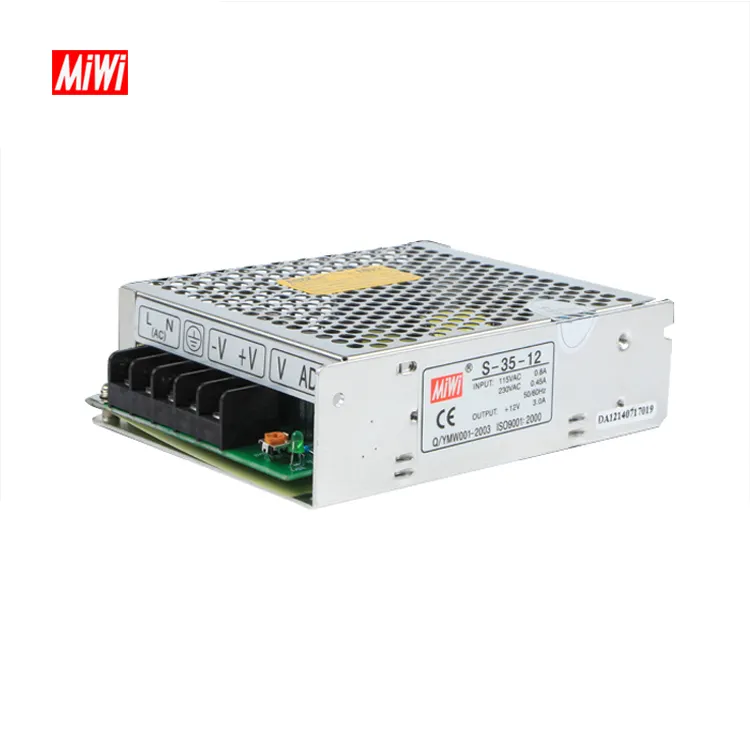 Mini Size S-35-12 AC DC 12V 3A Select Switching Power Supply