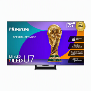 Téléviseur de jeu phare Hisense 75U75QG MiniLED 4K Google TV 2025 de 55/65/75/85 pouces pour Home Cinéma et Salon (Amérique du Nord) - Product Image 1