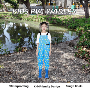 الخواضون الصدر الطفل TOPIND ماء PVC الاطفال مع الأحذية - Product Image 2