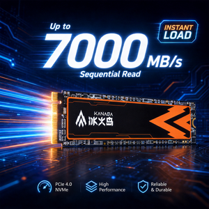 KANAGA SSD NVMe M.2 2280 Haute Performance 1 To 2 To 4 To PCIe Gen4 7000 Mo/s TLC Disque SSD Interne pour Station de Travail et Ordinateur de Bureau - Product Image 2