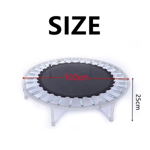 Cama Elástica Plegable <span class=keywords><strong>Mini</strong></span> a Precio Económico, Gimnasio en Casa, Trampolín Redondo Interior Personalizado con Logotipo, Sin Barra - Product Image 2