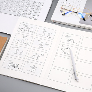 A4 A5 Kraft Papier Couverture 120gsm Trawing Papier Page Intérieure Storyboard Cahier pour La Création Artistique - Product Image 2