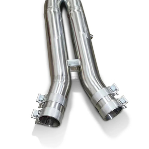 Tubo de Escape Automotriz, Tubo Intermedio para Toyota <span class=keywords><strong>Supra</strong></span> 3.0T 2019-2024, Sistema de Escape de Acero Inoxidable, Mejora del Sonido - Product Image 4