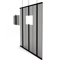 Usine P3.91 Led écran Transparent affichage 1000*1000mm couleur Led écran intérieur électronique publicité écran verre fenêtre