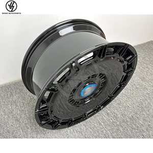 Nuevas Llantas de Aleación de Aluminio Forjado para Rolls Royce Wraith de 20-24 Pulgadas, Acabado Negro Personalizado, Diseño Multirradio, Piezas de Automóvil - Product Image 4