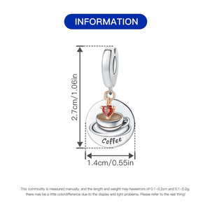 จี้รูปหัวใจดีไซน์พิเศษนี้เหมาะสำหรับทั้งชายและหญิง (อุปกรณ์เสริม DIY, ของขวัญสุดสร้างสรรค์) - Product Image 3