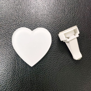 Sublimazione personalizzata decorazione interna auto cuore circolare quadrato acrilico presa d'aria per auto Clip deodorante per auto Clip - Product Image 5
