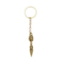 Colgante de instrumento tántrico tibetano budista, cobre puro, Vajra, al por mayor, CA132