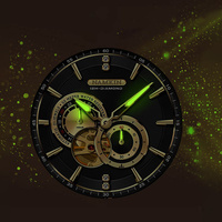 Fabricant de montres sur mesure, montre squelette mécanique Miyota82S7, cristal saphir, montres automatiques vintage pour hommes