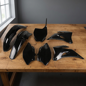 XFUN Kit di plastica nera per Yamaha YZF 450 2006-2009 accessori per moto modello YAKIT305001-6556 - Product Image 2