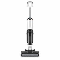 Aspirateur sans fil HEPA autonettoyant BSCI pour usage domestique et hôtelier, avec assistant vocal et écran LED