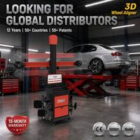 GATmatic GA-600S Aligneur de roues 3D professionnel avec caméra 5MP, suivi automatique, colonne mobile, pont élévateur 2 colonnes 4 roues 10-24 pouces, certifié CE