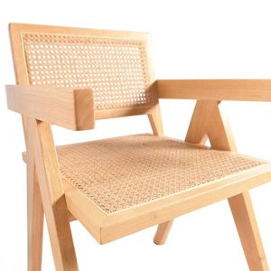 Chaise de salle à manger en bois de <span class=keywords><strong>fauteuil</strong></span> de meubles de restaurant en osier naturel de haute qualité <span class=keywords><strong>avec</strong></span> <span class=keywords><strong>accoudoir</strong></span> - Product Image 6