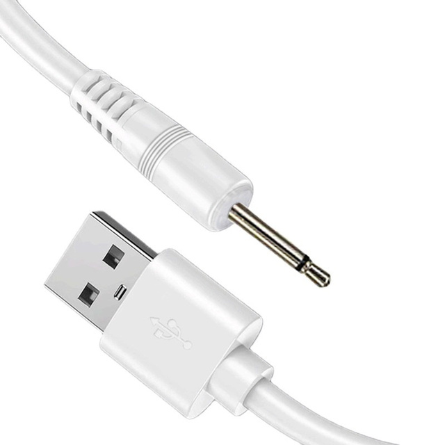 USB to 2.5mm Pin Charging Cable DC Barrel Jack Power Cord for Personal Care Devices Portable USB to 2.5mm Charger Cord