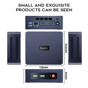RTS QUNSHI Beelink Mini S Mini PC Intel Alder göl PCIe 95 4C/4T cep bilgisayar RJ45 SODIMM DDR4 8G <span class=keywords><strong>M</strong></span>.<span class=keywords><strong>2</strong></span> PCIe 1X SSD 256G BEELINK - Product Image 4