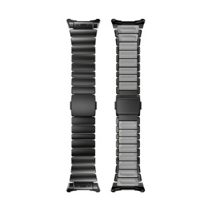 Bracelet de montre en titane luminescent pour Apple Ultra <span class=keywords><strong>3</strong></span> 2 Series 1110 9 SE, bracelet luminescent en acier inoxydable et silicone - Product Image 5