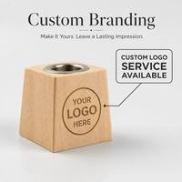 Capuchon diffuseur sur mesure en bois de hêtre de luxe avec œillet métallique et vis, couvercle en bois naturel personnalisé pour flacon de diffuseur à bâtonnets ou de parfum – Fabrication en usine
