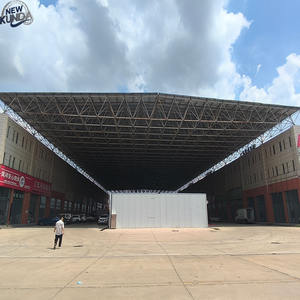 Venda Quente de Estruturas de Aço Leve Pré-fabricadas de Alta Qualidade para <span class=keywords><strong>Hangar</strong></span> de Aeronaves, Usadas em Garagens e Fazendas - Product Image 5