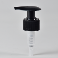 Pompe à lotion en plastique 24/410 28/410 avec verrouillage gauche-droite pour produits de soin, savon pour les mains et usage domestique quotidien