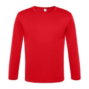 T-shirt pour homme à manches longues, respirant, à séchage rapide, imprimé par sublimation, personnalisé, 100% polyester - Product Image 5