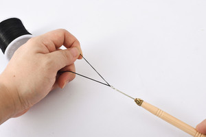 Micro Ring Kraal Trekken Hoepel Lus Threader Hair Styling Accessoire Haak Naald Hair Extension Tools - Product Image 4