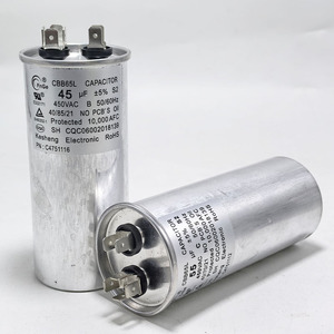 <span class=keywords><strong>Condensateur</strong></span> de démarrage et de fonctionnement double CBB65 45+5μF 450V pour climatiseur, <span class=keywords><strong>condensateur</strong></span> à film mince métallisé - Product Image 3