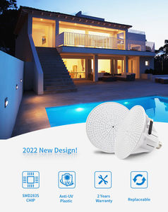 Lumière <span class=keywords><strong>de</strong></span> <span class=keywords><strong>piscine</strong></span> LED raffinée à couleur changeante E26/E27, <span class=keywords><strong>ampoule</strong></span> <span class=keywords><strong>de</strong></span> remplacement pour Pentair hayald avec té<span class=keywords><strong>l</strong></span>écommande - Product Image 5