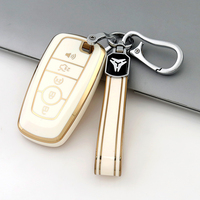 Coque de protection pour clé de voiture en TPU souple de qualité supérieure pour Ford F150 F250 F350 EXPLORER Mustang porte-clés porte-clés sac usine directe