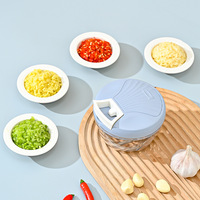 Presse-ail personnalisable en acier inoxydable et PP, multifonctionnelle, à commande manuelle, pour aliments pour bébés et ail, directement de l'usine