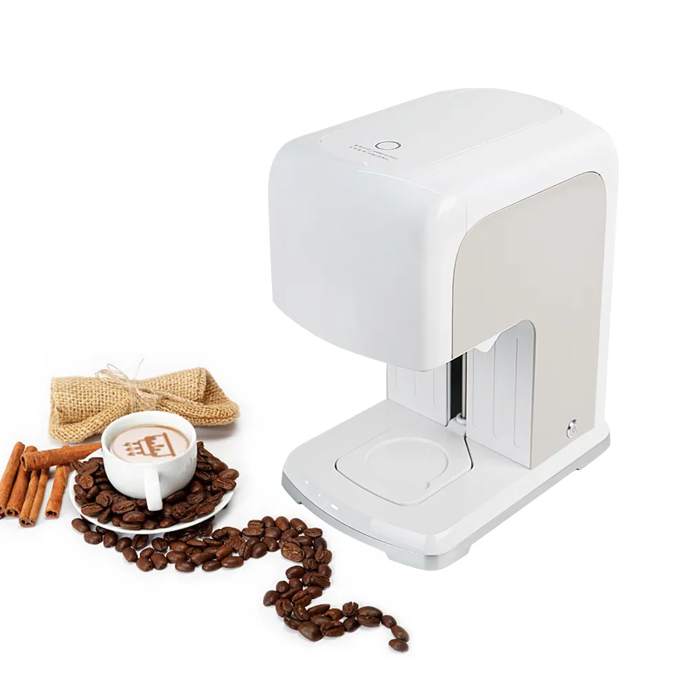 자동 식용 잉크 잉크젯 프린터 식품 케이크 커피 프린터 기계 Ce 인증서 디지털 커피 카페 가게 기계