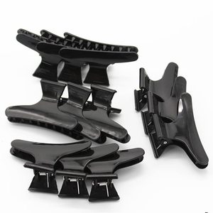 Pinzas de Pelo Profesionales para Salón de Belleza, Pinzas de Pelo de Mariposa, Pinzas de Plástico Personalizadas para el Cabello, Venta al Por Mayor de Fábrica - Product Image 2