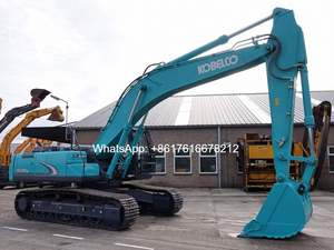Excavadora Japonesa Usada de 33 Toneladas, Recién Llegada, Kobelco SK330LC SK350LC, Pocas Horas de Trabajo, Excavadora de Cadenas Usada - Product Image 3