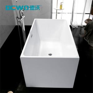 Bán buôn sang trọng Hoàng Gia Acrylic freestanding ngâm bồn tắm hình chữ nhật thiết kế khách sạn kỹ thuật Phật Sơn gấp ngoài trời/trong nhà - Product Image 2