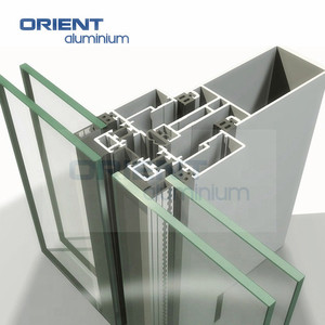 Perfil de Aluminio para Muro Cortina, Producto de Fachada de Aluminio en Oferta - Product Image 3