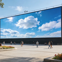 Écran LED d'extérieur P10 à service frontal, armoire en fer, écran d'affichage LED étanche IP65, mur vidéo LED publicitaire super lumineux