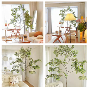 ผู้ผลิตมืออาชีพ<span class=keywords><strong>160</strong></span>เซนติเมตรความสูงธรรมชาติสีเขียวประดับพืช <span class=keywords><strong>Ficus</strong></span> ต้นไม้ - Product Image 2