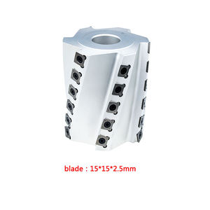 Tête de mouleuse spirale avec lames d'insertion en carbure de tungstène de qualité supérieure pour tête de dégauchisseuse - Product Image 2