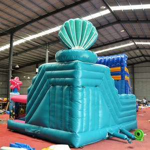 <span class=keywords><strong>Castillo</strong></span> Inflable Submarino con Tobogán, Combo Océano Sirena, <span class=keywords><strong>para</strong></span> Fiestas <span class=keywords><strong>de</strong></span> Cumpleaños Temáticas en el Jardín <span class=keywords><strong>para</strong></span> <span class=keywords><strong>Niñas</strong></span> - Product Image 3