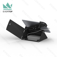 LST09-D Flip Support DE Tablette pour iPad Support De Kiosque De Paiement De Kiosque D'affichage De Sécurité pour Tablette Android Surface Comptoir Top