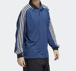 남자 니트 스트라이프 폴로 칼라 넥 스웨터 셔츠 줄무늬 디자이너 인쇄 플러스 사이즈 스트리트 스타일 패턴 셔츠 티셔츠