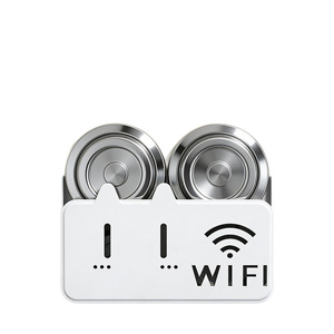 Wall <b>Mounted</b> Router Stand With WiFi Storage Box Rectangle Shape No Lid Dustproof Cover For Home Office Use - Product Image 5