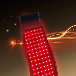 Usage domestique portable 660nm 850nm soulagement de la douleur infrarouge lointain électrique dizaines appareil de fitness masseur de dos et de cou coussin de thérapie par la lumière rouge - Product Image 4