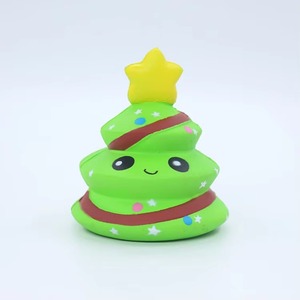 Kawaii PU Christmas Tree <b>Squishy</b> Slow Rising Toys Elastic Fidget Rebound Stress-relieving - Product Image 3