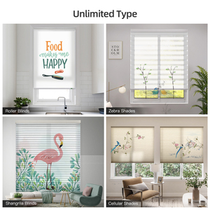 Persianas Enrollables ZSTARR con Estampado <span class=keywords><strong>de</strong></span> Animales <span class=keywords><strong>de</strong></span> Dibujos Animados Personalizadas, Persianas Enrollables <span class=keywords><strong>de</strong></span> Tela Blanca con Diseño <span class=keywords><strong>de</strong></span> Cebra para Habitaciones Infantiles y Guarderías - Product Image 3