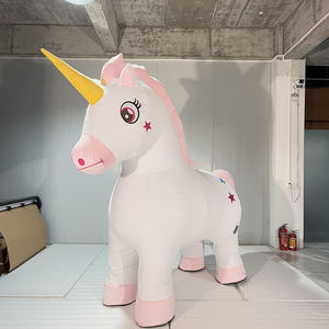 素敵な小さなポニーの馬のマスコット衣装2m 2.6mガーリードレスインフレータブル私の剛毛小さなポニーの馬の衣装毛皮の服 - Product Image 4