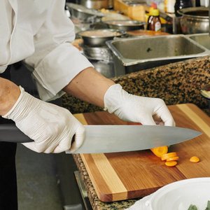 Professionnel en acier à haute teneur en carbone 11 pouces couteau à pain dentelé tranchant PP poignée NSF cuisine commerciale hôtel <span class=keywords><strong>Restaurant</strong></span> trancheuse à pain - Product Image 3