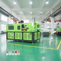 Machine de soufflage automatique de bouteilles PET à 2 cavités pour la production de bocaux à large ouverture